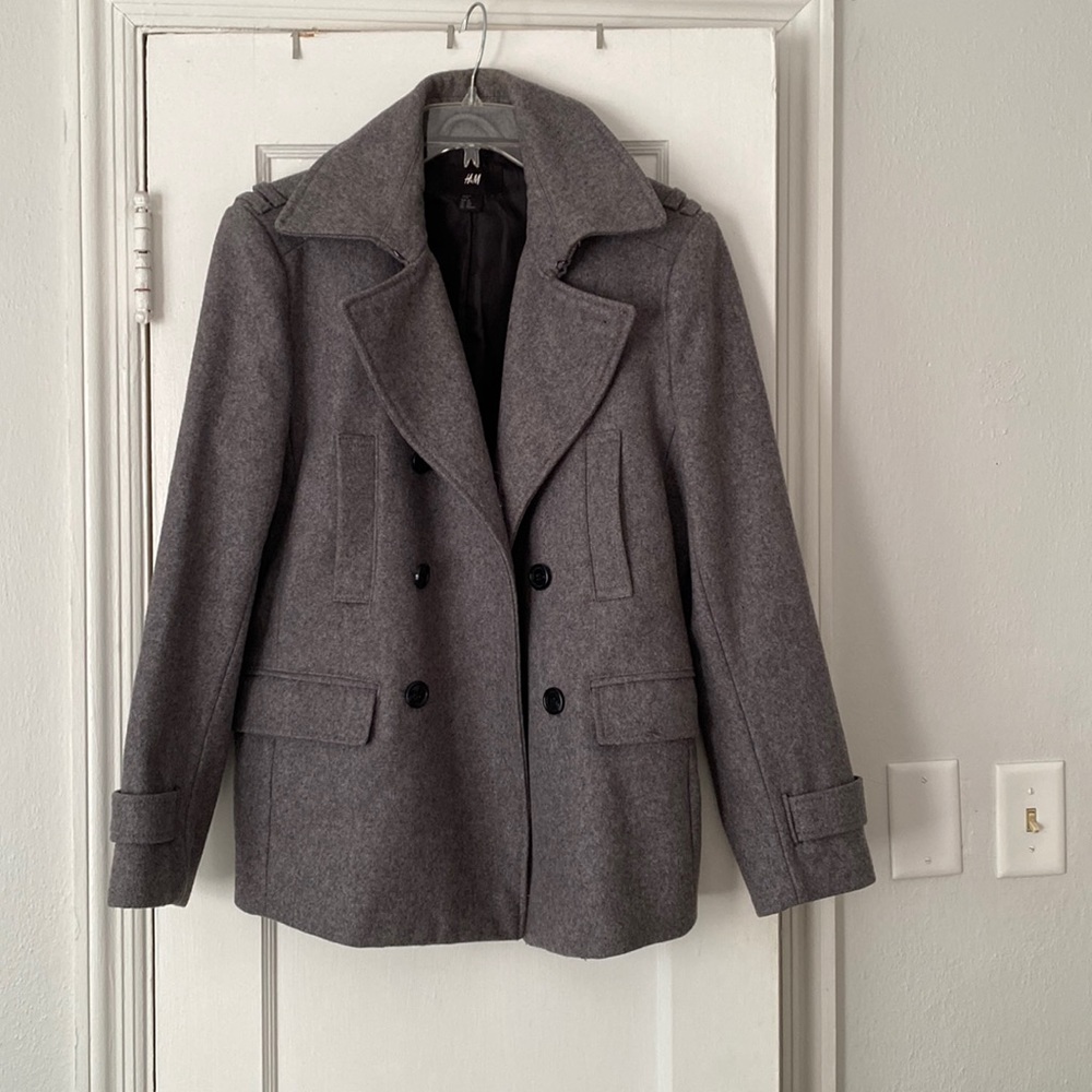 H&M Men’s wool coat size 36/Small